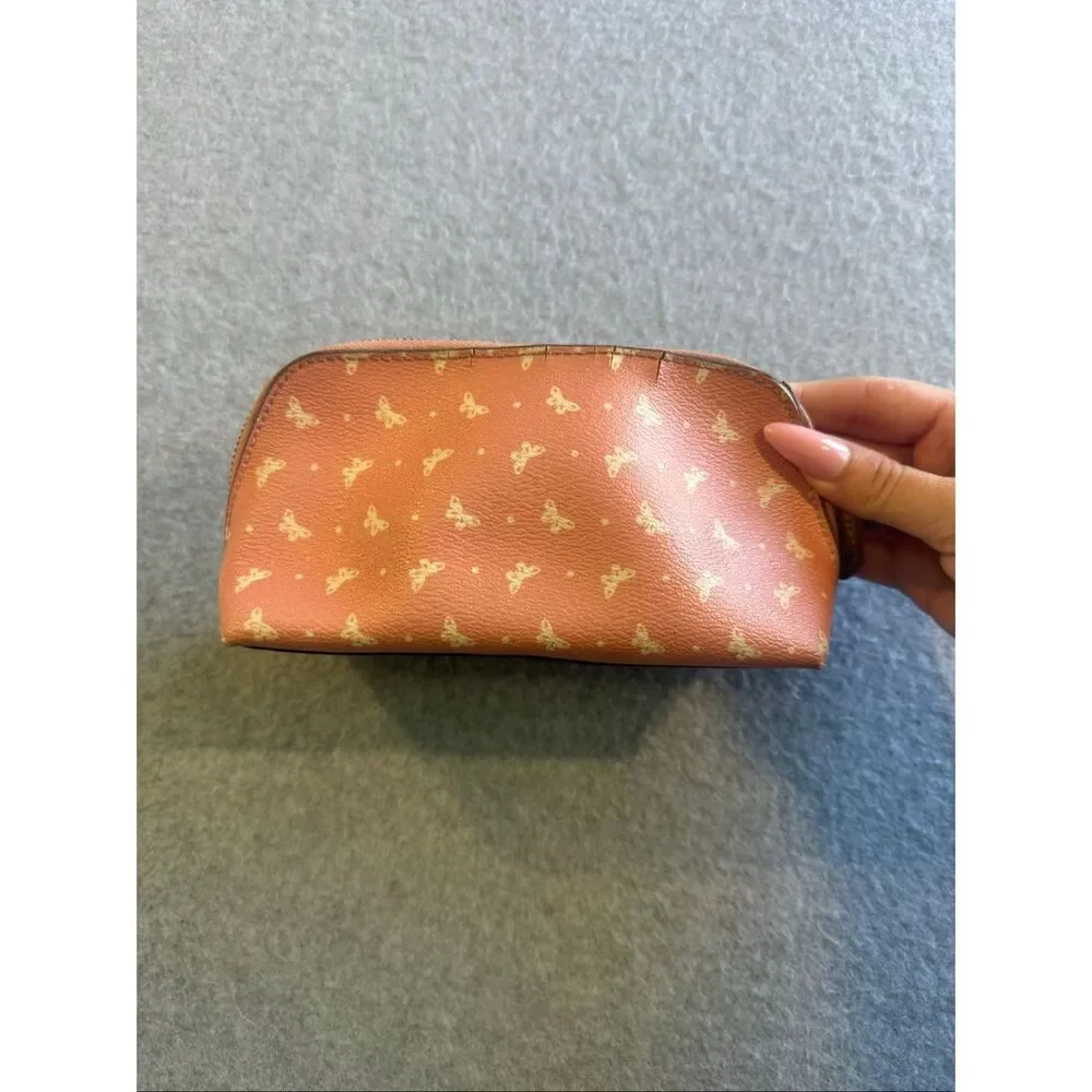 Coach butterfly dot print cosmetic case